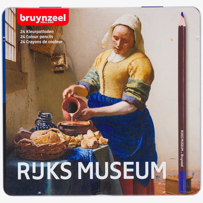 Bruynzeel Bruynzeel Dutch Masters Colouring Pencils - The Milkmaid (Set of 24)