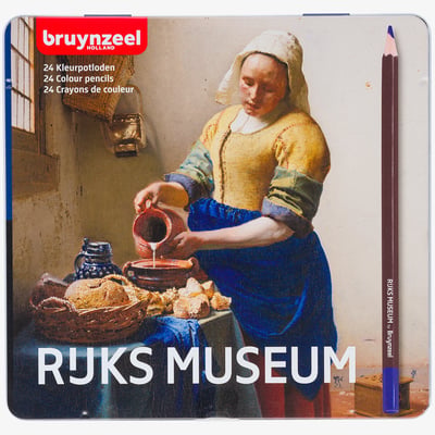 Bruynzeel Dutch Masters Colouring Pencils - The Milkmaid (Set of 24)