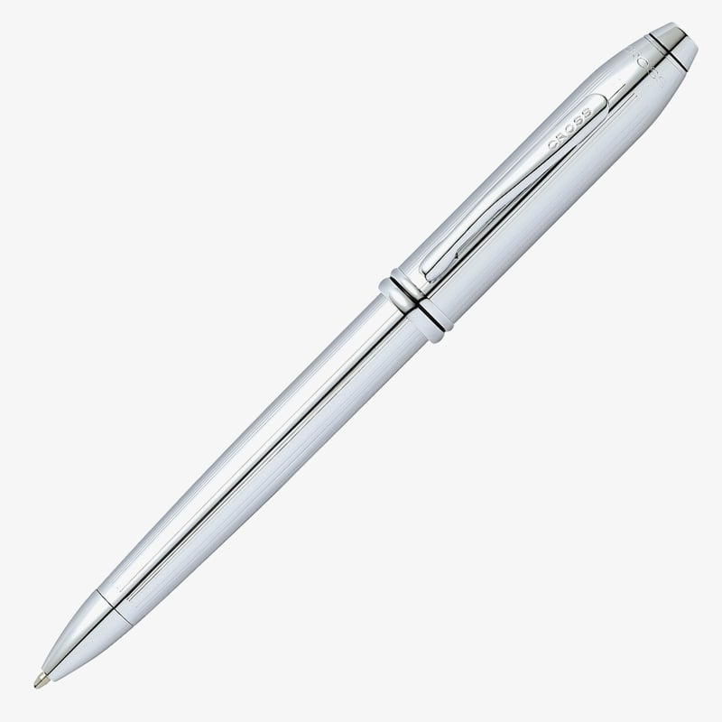 Cross Cross Townsend Ballpoint Pen - Lustrous Chrome