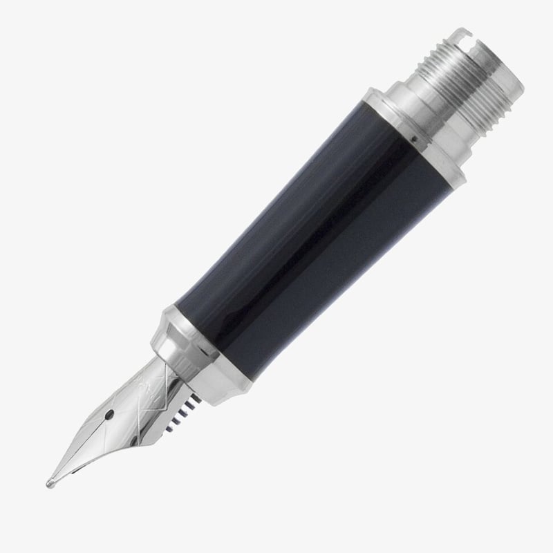 Parker Parker Urban Black Chrome Trim Nib - Stainless Steel