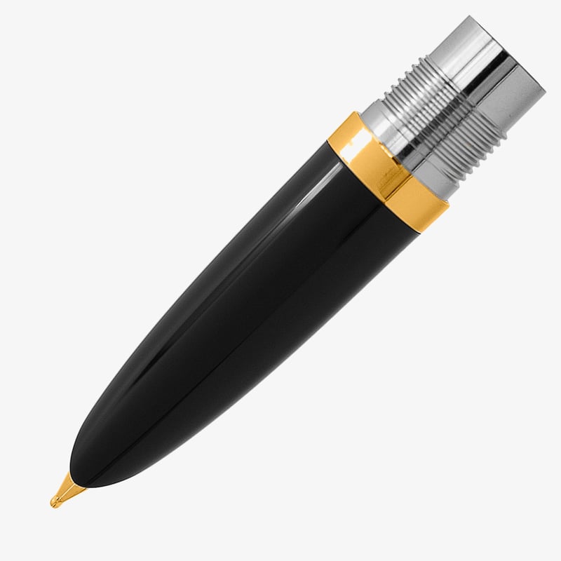 Parker Parker 51 Black Gold Trim Nib - Solid 18K Gold