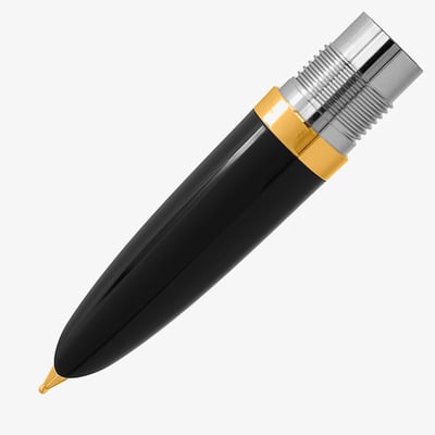 Parker 51 Black Gold Trim Nib - Solid 18K Gold