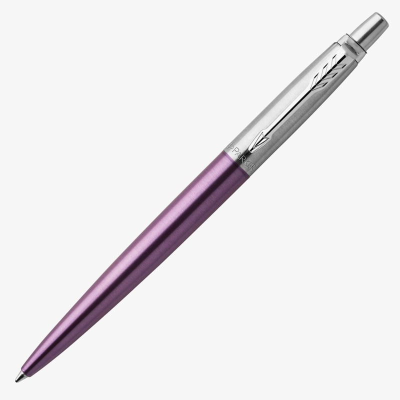Parker Parker Jotter Ballpoint Pen - Victoria Violet Chrome Trim