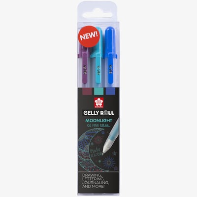 Sakura Sakura Gelly Roll Moonlight Gel Pens - Galaxy Set (Pack of 3)