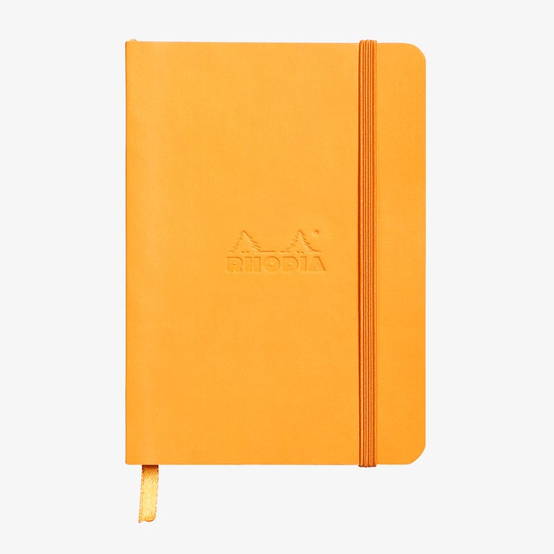 Rhodia Rhodia Softcover Notebook - Medium - Orange - Lined