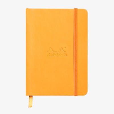 Rhodia Softcover Notebook - Medium - Orange - Lined