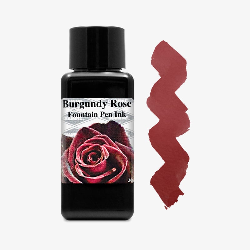 Diamine Inks Diamine Ink Bottle 30ml - Burgundy Rose