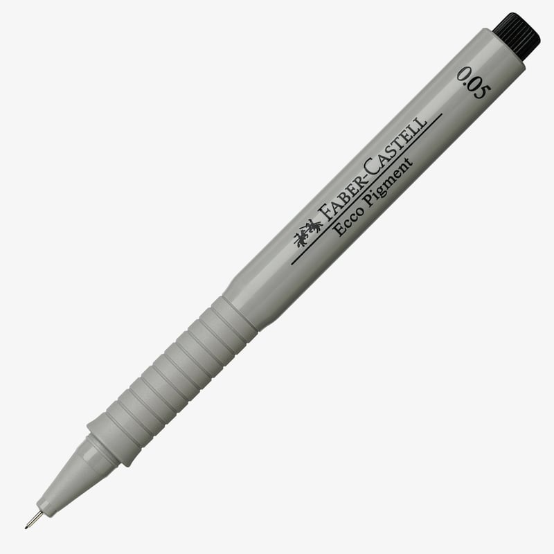 Faber-Castell Faber-Castell Ecco Pigment Fineliner Pen - Black