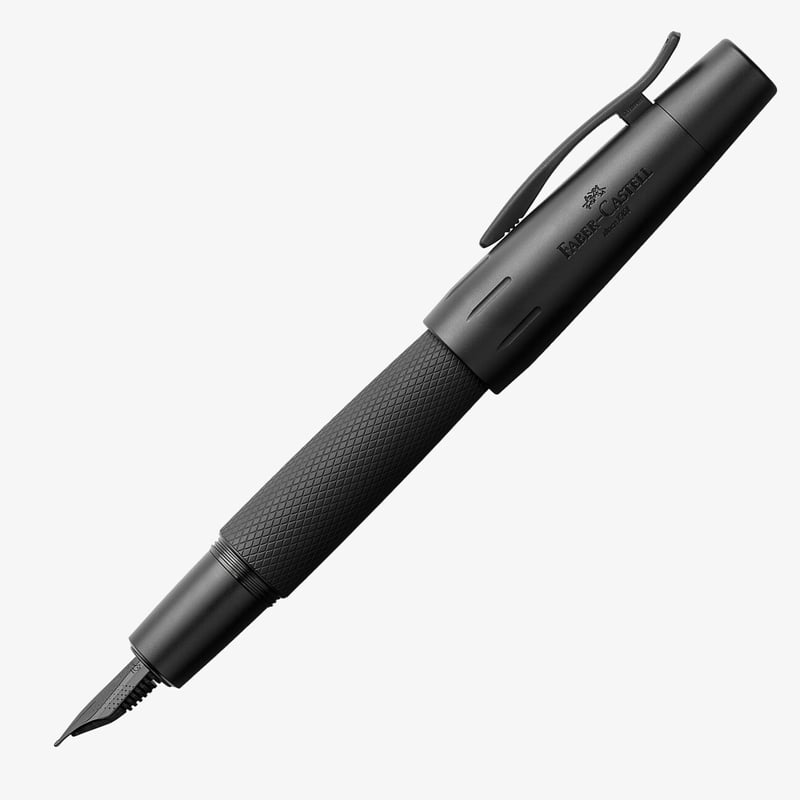 Faber-Castell Faber-Castell e-motion Fountain Pen - Pure Black