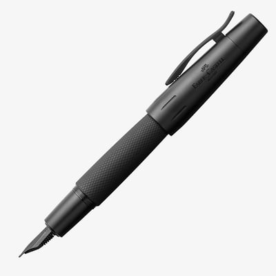 Faber-Castell e-motion Fountain Pen - Pure Black
