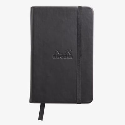 Rhodia Webnotebook - Small - Black - Plain