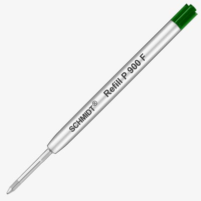 Schmidt P900 G2 Parker Style Ballpoint Refill - Fine - Green