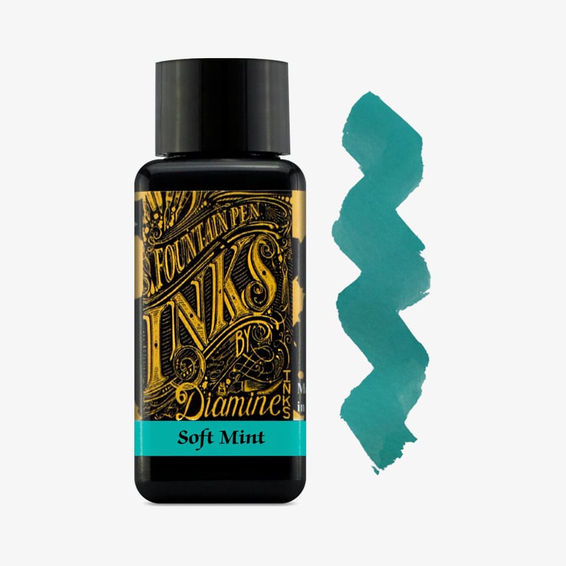 Diamine Inks Diamine Ink Bottle 30ml - Soft Mint