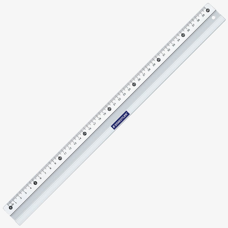 Staedtler Staedtler Mars Metal Ruler - 40cm