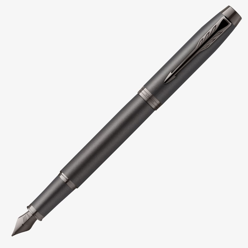 Parker Parker IM Monochrome Fountain Pen - Titanium