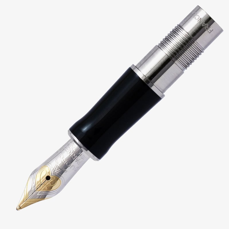 Parker Parker Duofold International Nib - Solid 18K Gold Platinum Plated