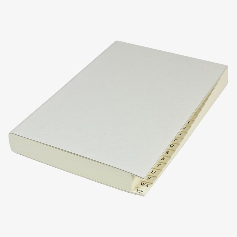 Papuro Papuro Milano Journal Refill Pages - Address - Medium