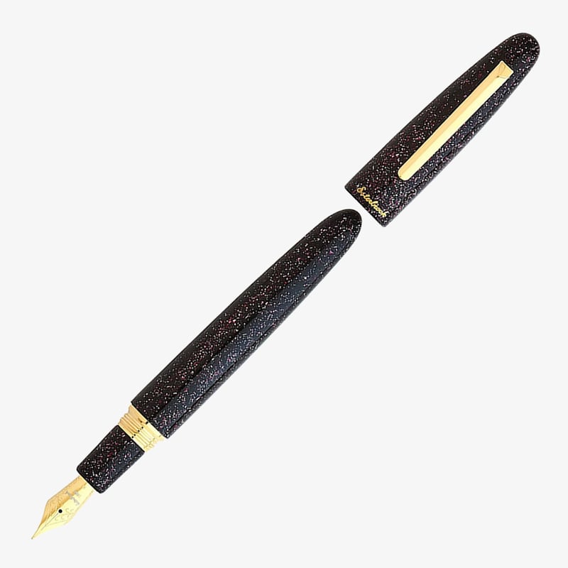 Esterbrook Esterbrook Estie Oversize Fountain Pen - Cosmic Wine Gold Trim