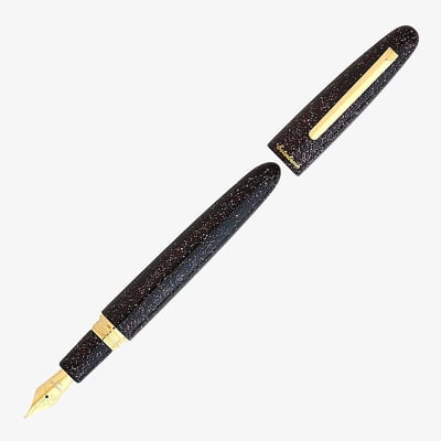 Esterbrook Estie Oversize Fountain Pen - Cosmic Wine Gold Trim