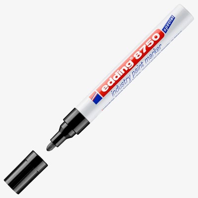 Edding 8750 Industry Paint Marker - Black