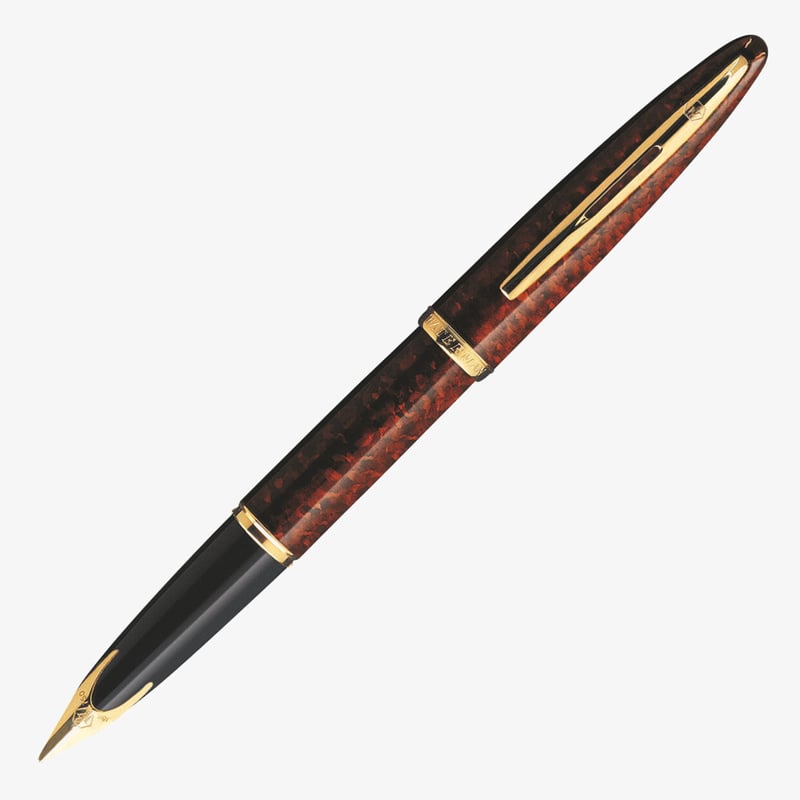 Waterman Waterman Carene Fountain Pen - Marine Amber Gold Trim