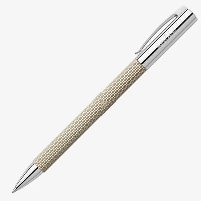Faber-Castell Ambition OpArt Ballpoint Pen - White Sand