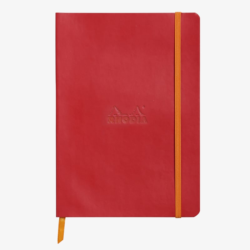 Rhodia Rhodia Softcover Notebook - A5 - Poppy - Lined