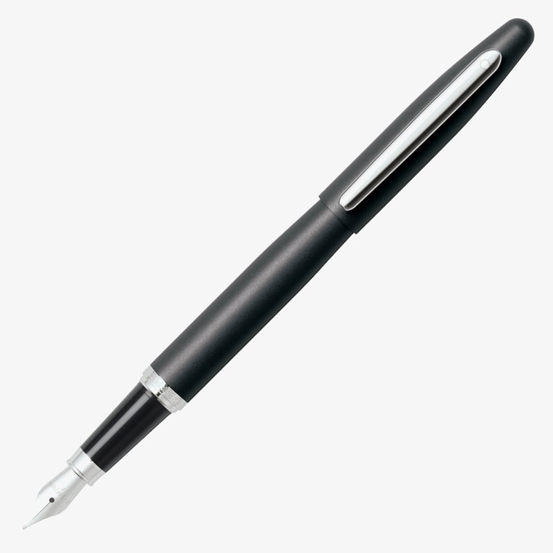 Sheaffer Sheaffer VFM Fountain Pen - Matte Black Chrome Trim