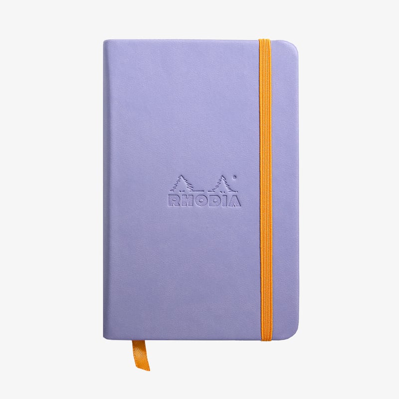 Rhodia Rhodia Hardcover Notebook - Small - Iris - Plain