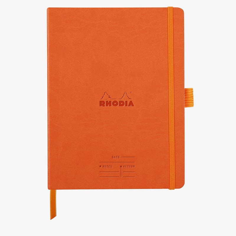 Rhodia Rhodia Meeting Notebook - A5 - Tangerine