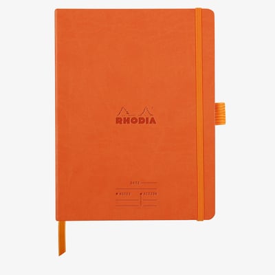 Rhodia Meeting Notebook - A5 - Tangerine