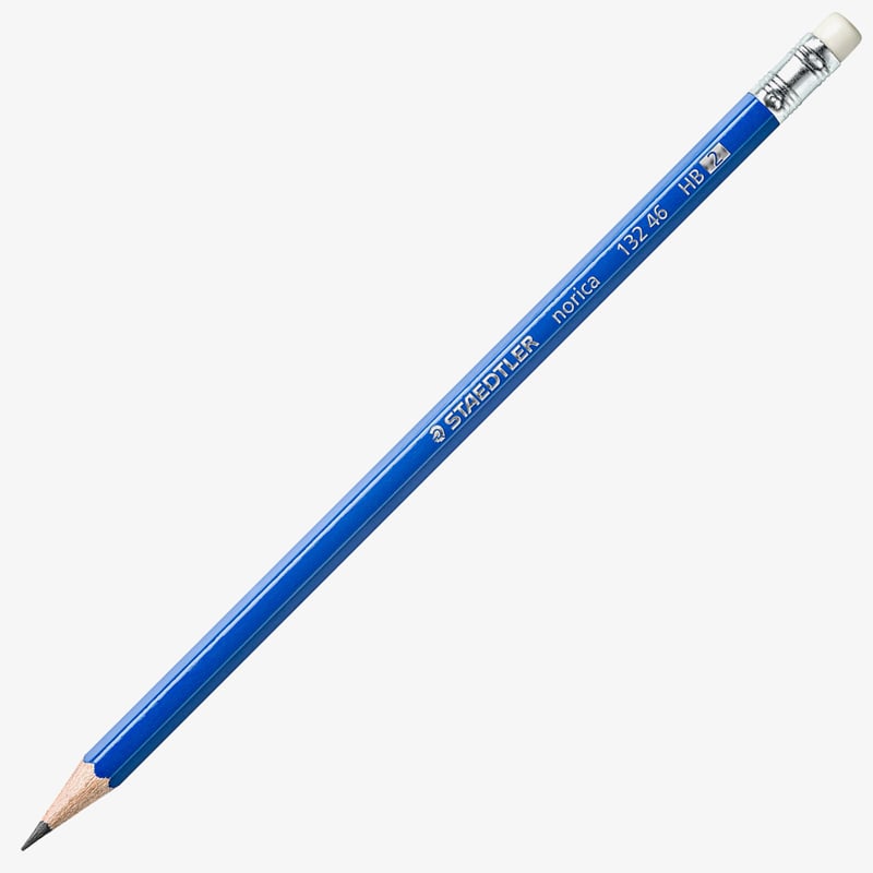 Staedtler Staedtler Norica Pencil with Eraser Tip - HB