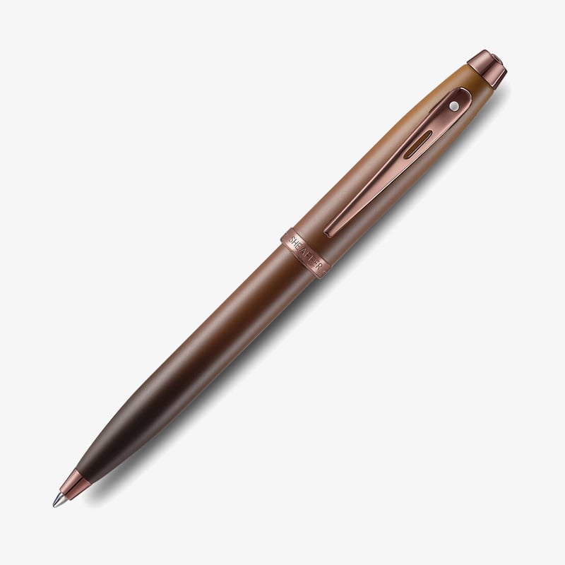Sheaffer Sheaffer 100 Ballpoint Pen -  Coffee Edition PVD Trim