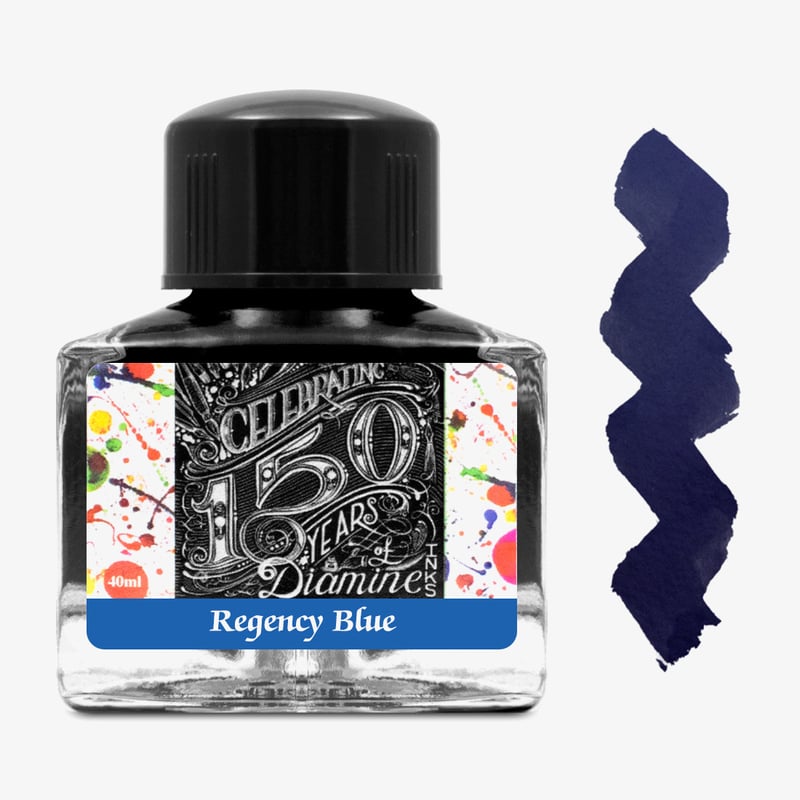Diamine Inks Diamine 150th Anniversary Ink Bottle 40ml - Regency Blue