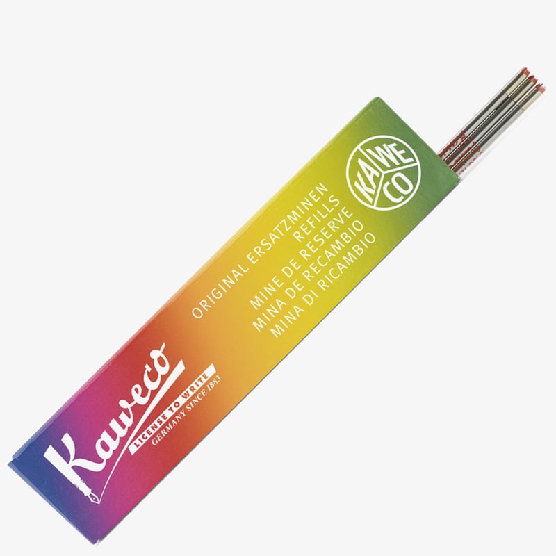 Kaweco Kaweco D1 Ballpoint Pen Refill - Medium - Red (Pack of 3)