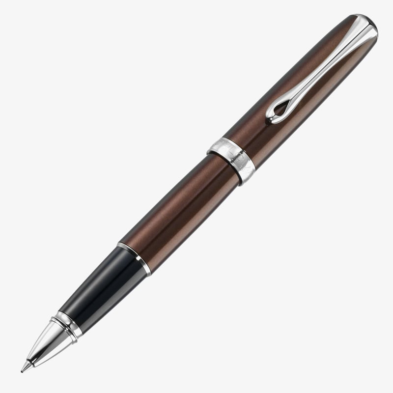 Diplomat Diplomat Excellence A2 Rollerball Pen - Marrakesh Brown Chrome Trim