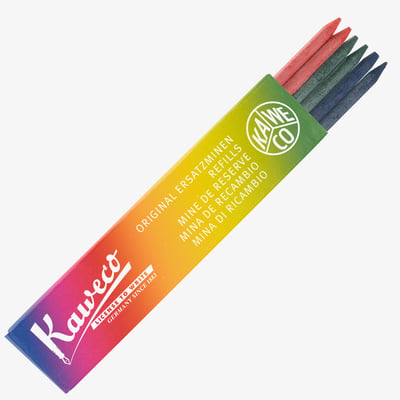 Kaweco Kaweco Coloured Leads - 3.2mm - Assorted Colours (Pack of 6)