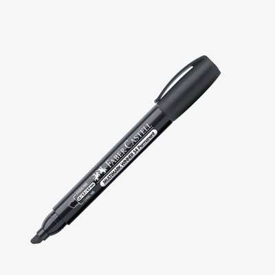Faber-Castell Marker Multimark Winner 52 Permanent Marker - Chisel - Black