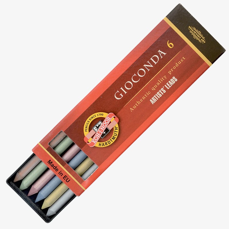 Koh-I-Noor Koh-I-Noor 4380 Metallic Coloured Leads - 5.6mm x 80mm (Pack of 6)