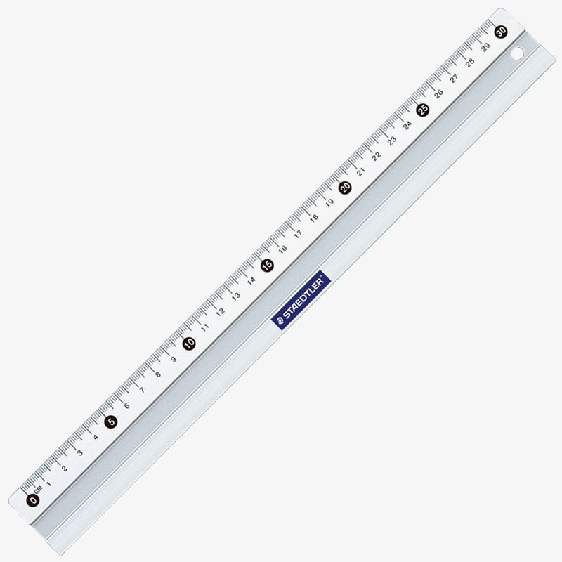Staedtler Staedtler Mars Metal Ruler - 30cm