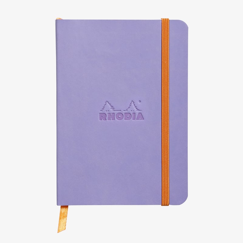 Rhodia Rhodia Softcover Notebook - Medium - Iris - Dotted