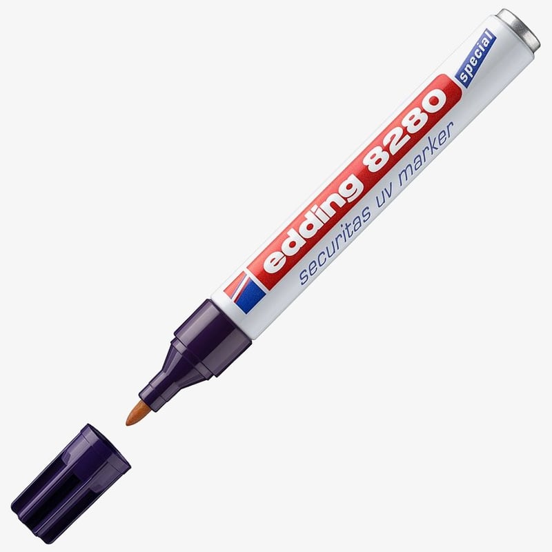 Edding Edding 8280 Securitas UV Marker - Transparent
