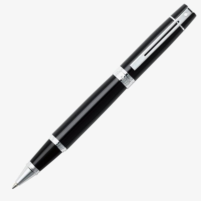 Sheaffer Sheaffer 300 Rollerball Pen - Gloss Black Chrome Trim