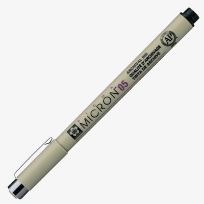 Sakura Pigma Micron Pen - 0.5mm - Black