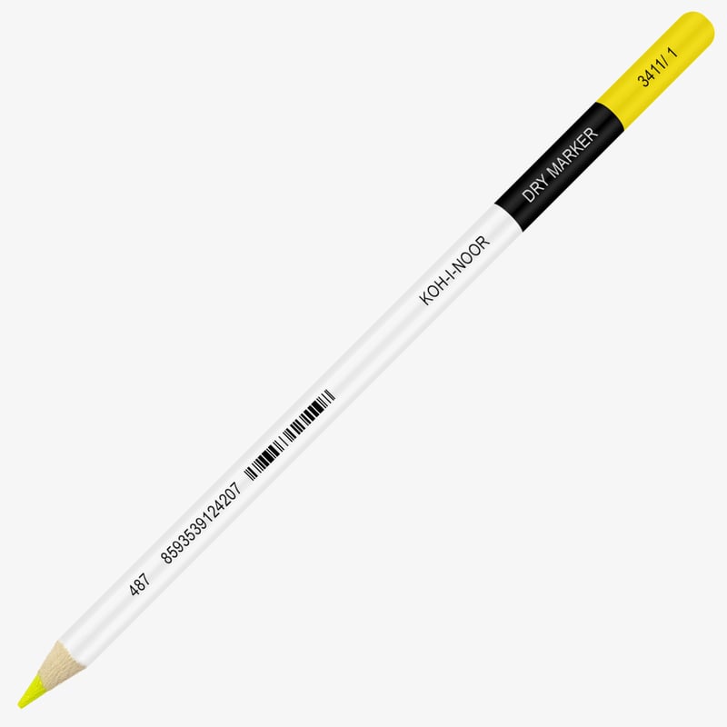 Koh-I-Noor Koh-I-Noor 3411 Round Highlighter Pencil