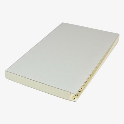 Papuro Milano Journal Refill Pages - Address - Large