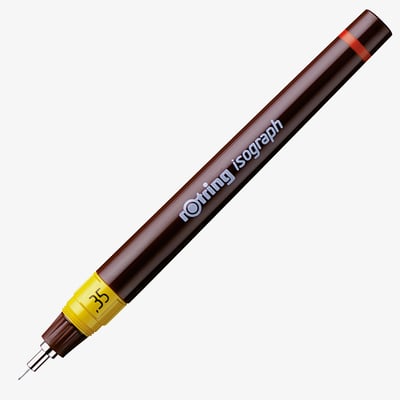 Rotring Isograph Technical Drawing Pen - 0.35mm