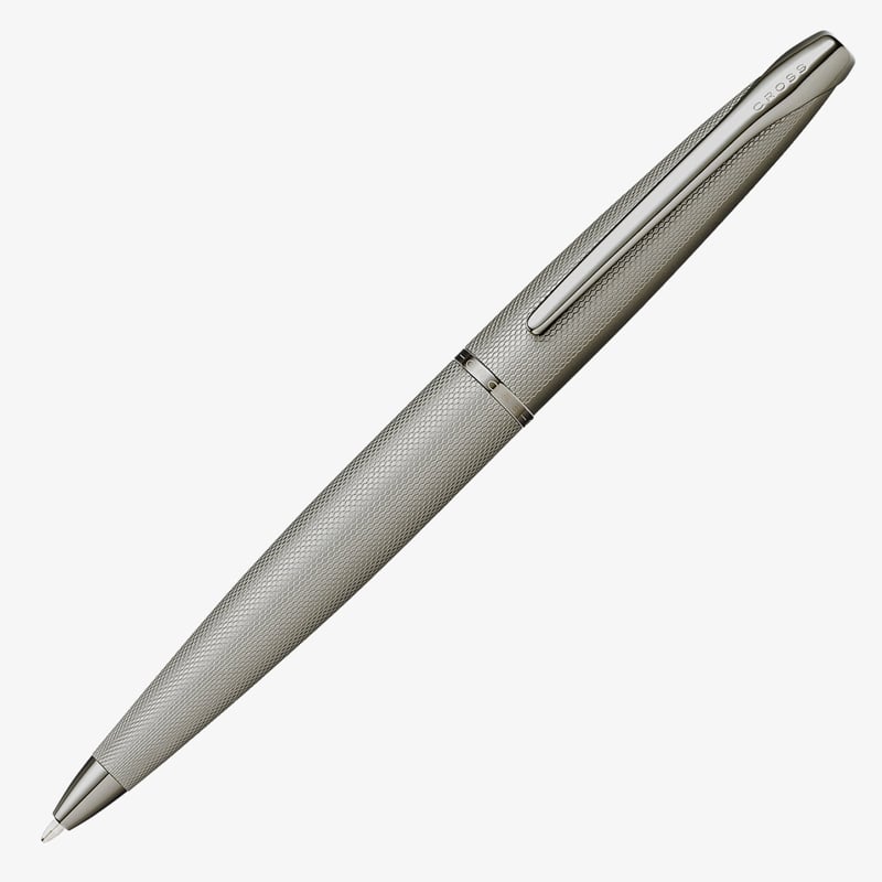 Cross Cross ATX Ballpoint Pen - Sandblasted Titanium Grey