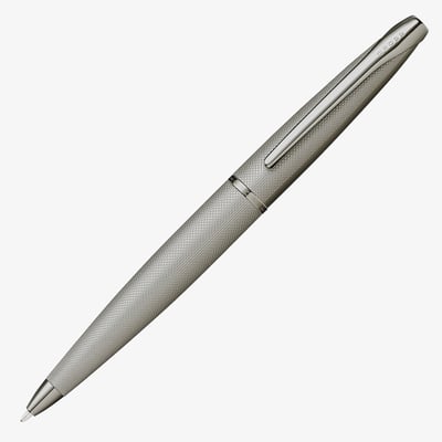 Cross ATX Ballpoint Pen - Sandblasted Titanium Grey
