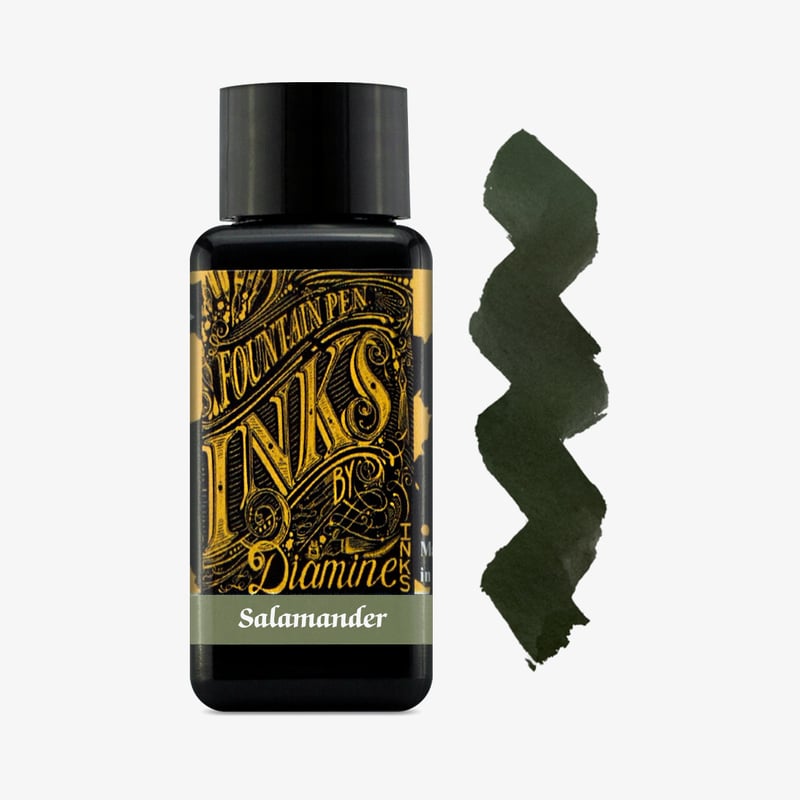 Diamine Inks Diamine Ink Bottle 30ml - Salamander